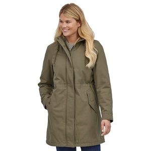 Patagonia Sage Khaki Prairie Dawn Insulated Parka NWT